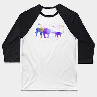 Elephants Baseball T-Shirt